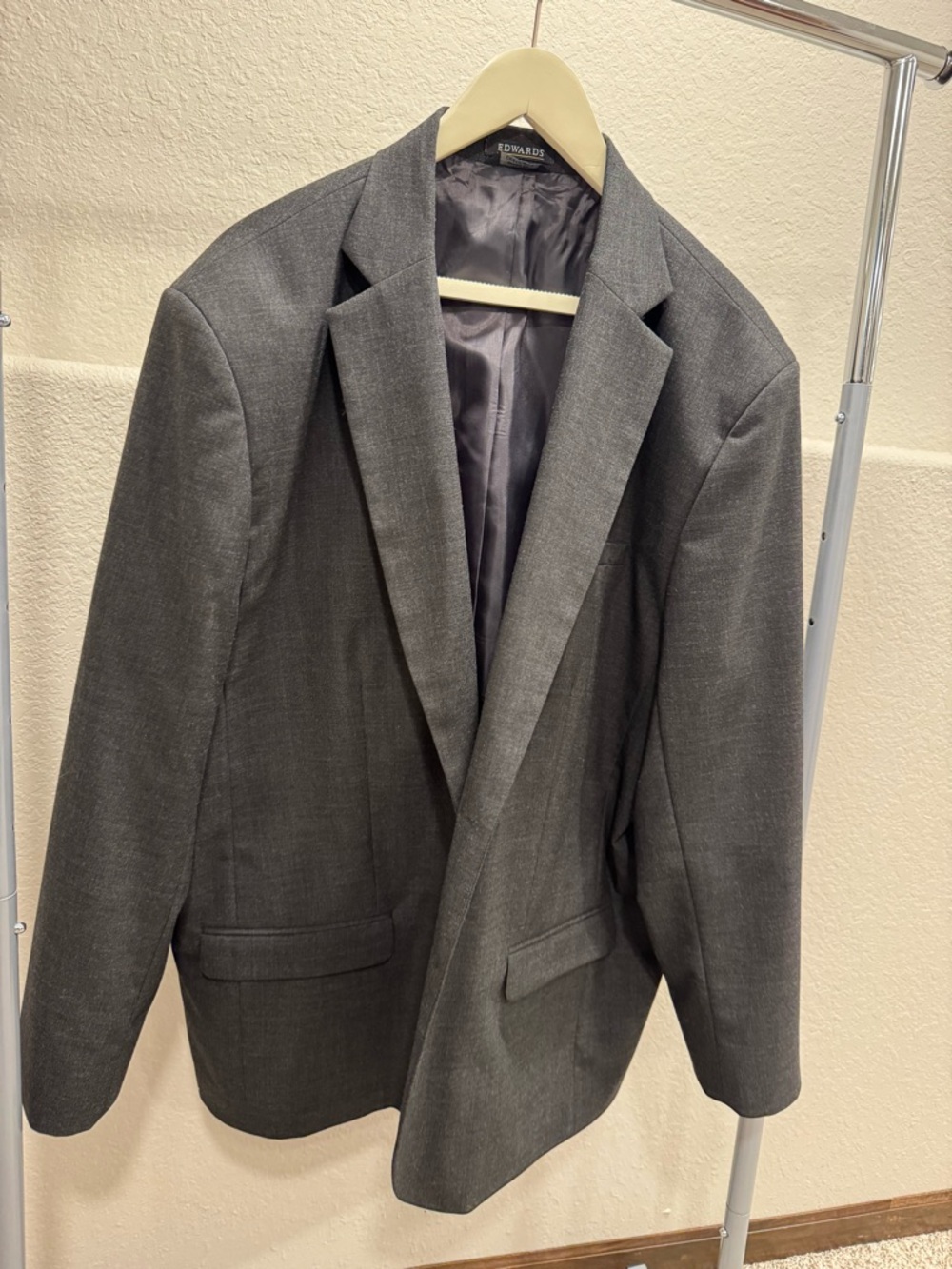 Men's Gray Blazer - Classic Tailored Fit
